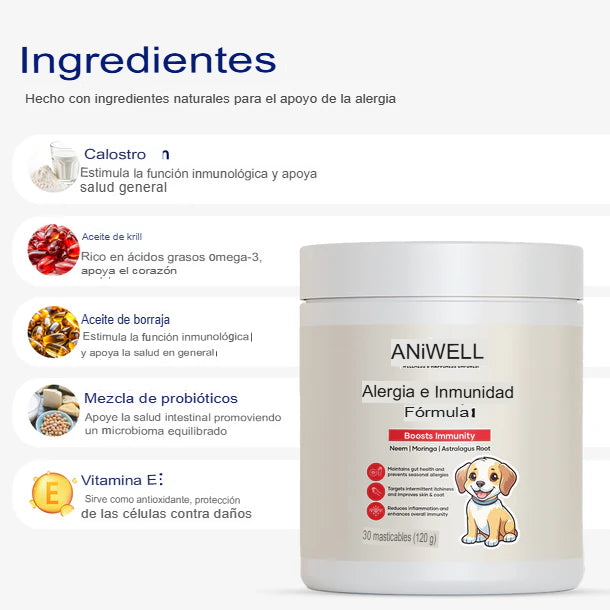IMMUNIBITES: GALLETAS PARA PERROS SISTEMA INMUNOLÓGICO 🐶💪