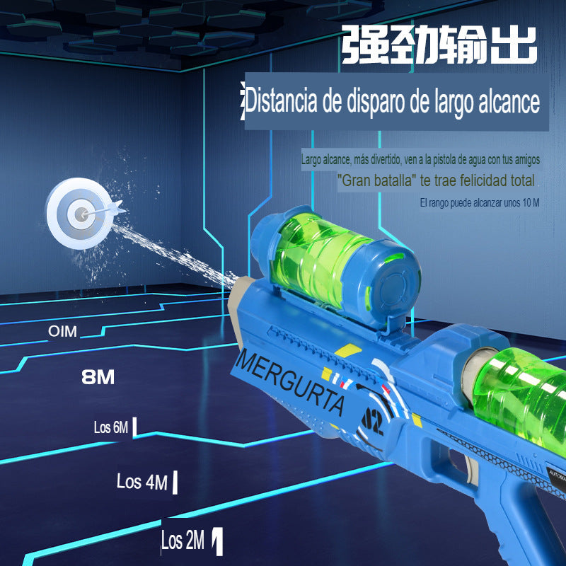 ELECTRO SPLASH: PISTOLA DE AGUA RECARGABLE 🌊💥🔫