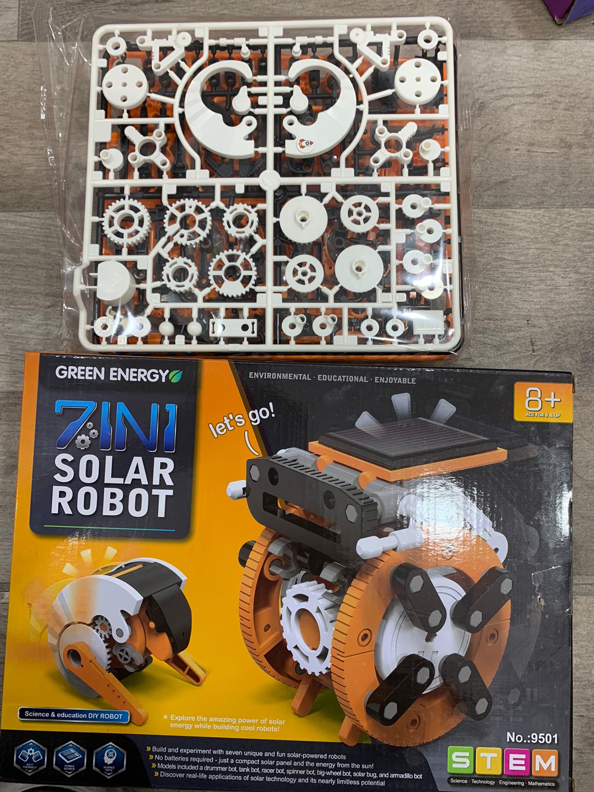 SUNROBOT: ROBOT SOLAR 7 EN 1 ⚙️🌟