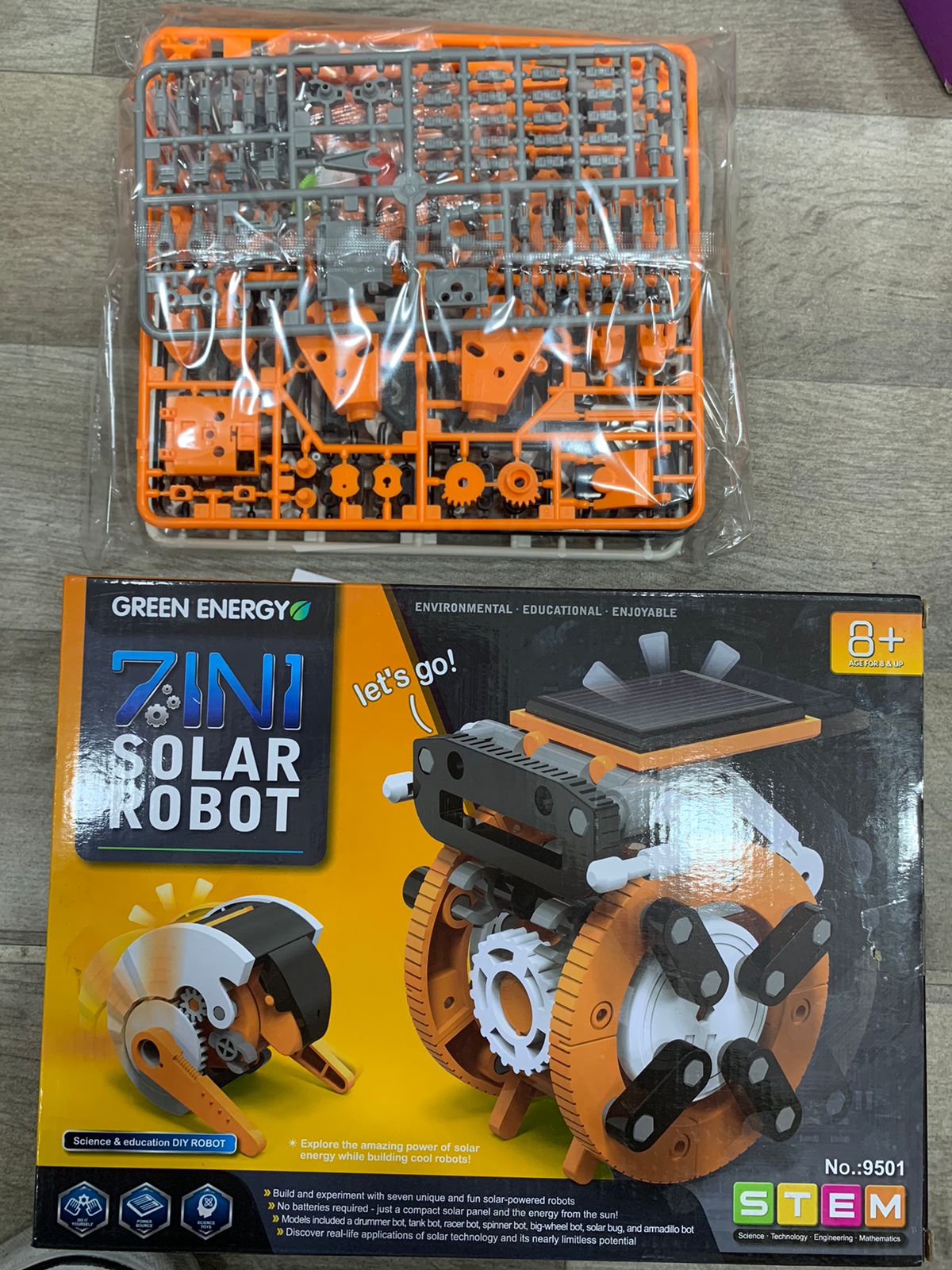 SUNROBOT: ROBOT SOLAR 7 EN 1 ⚙️🌟