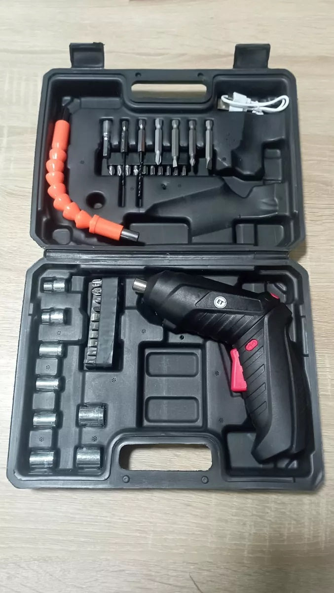 POWERDRIVE47P: DESTORNILLADOR INALAMBRICO ELÉCTRICO 🔋⚡