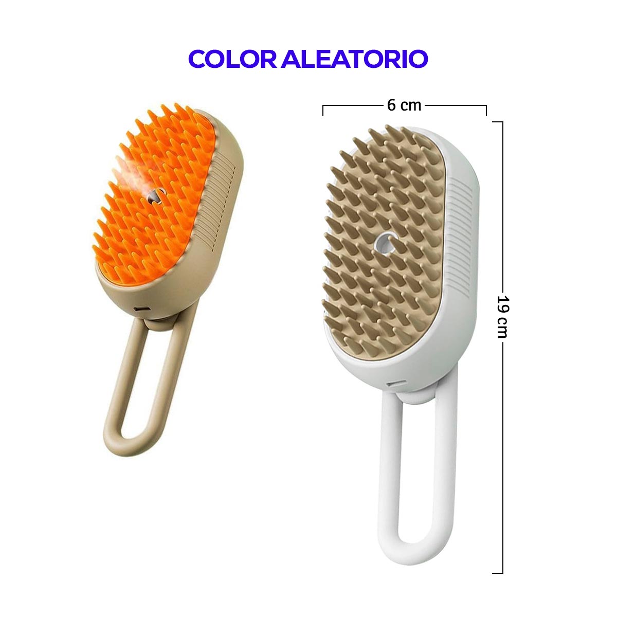 VAPOPET: CEPILLO A VAPOR PARA MASCOTAS 4 EN 1 🚿🐶