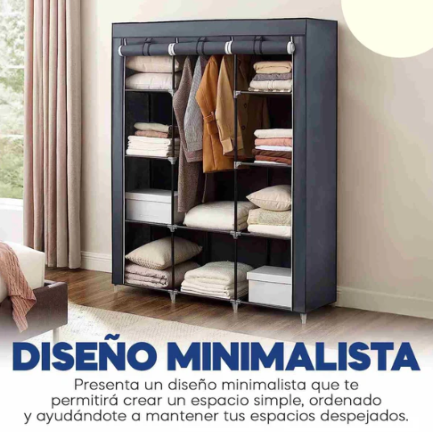 EASYCLOSET: CLOSET ARMABLE Y PORTÁTIL 🚪🛠️