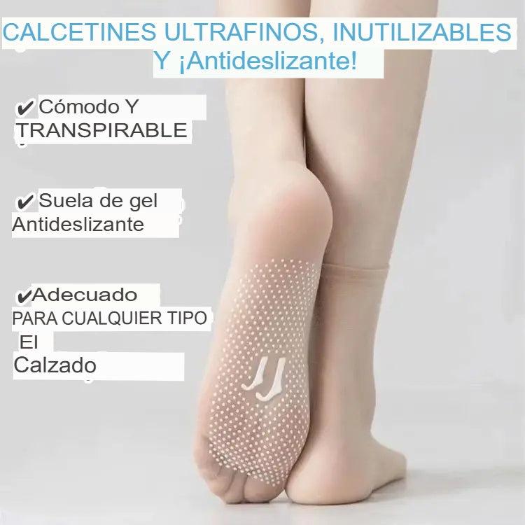 INVISTEP: MEDIAS ANTIDESLIZANTES TRANSPARENTES 🦶🔍