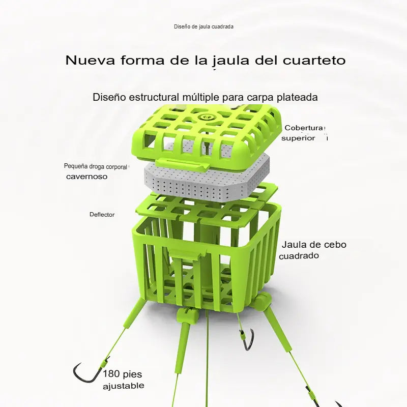 MULTI BAIT: SEÑUELO MULTIPLE DE PESCA 🎣🔥