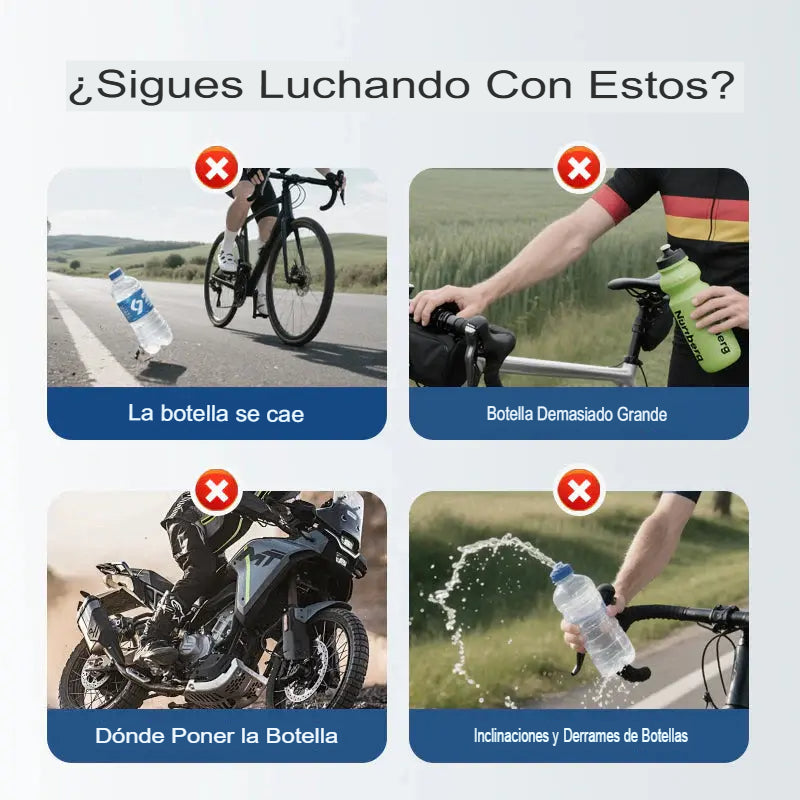 HYDRORIDE: PORTA TERMOS MOTO Y BICICLETA 🚴♂️💧