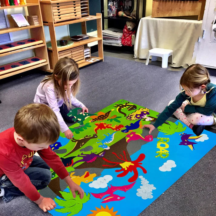 TACTOFELT: FONDO DE FIELTRO INTERACTIVO PARA NIÑOS🌟🖐️