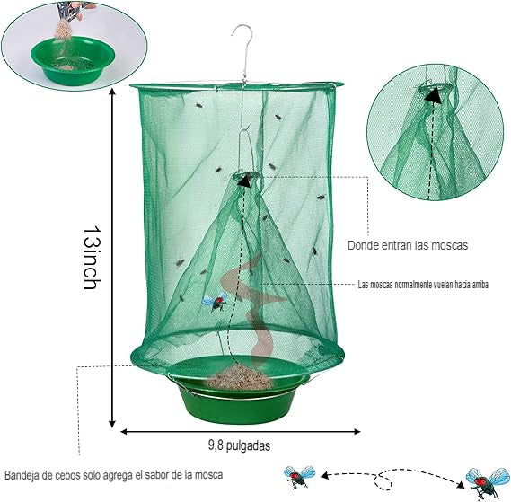 ADIÓSPLAGAS: TRAMPA REUTILIZABLE INSECTOS 🚫🐜