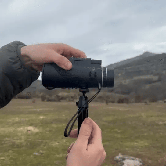 ZOOMMAX: TELESCOPIO MONOCULAR PARA CELULAR 🔭📱