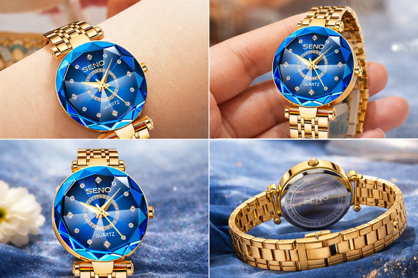 GOLD TIME 2X1: PAGA 1 LLEVA 2 – RELOJ DE LUJO💎🔥