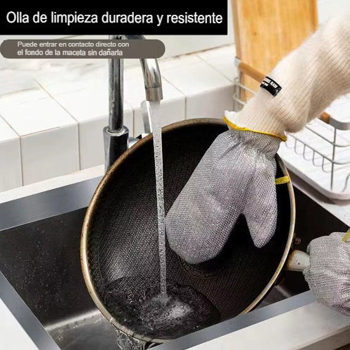 DISHHANDS: GUANTES LAVADO DE PLATOS X2🖐️🍽️