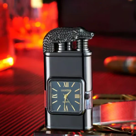 LUX SPARK: ENCENDEDOR CON RELOJ ⌚🔥