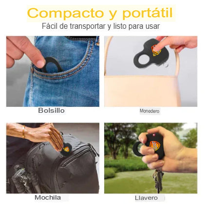 TASESAFE: MINI TASER PORTÁTIL🔒✨
