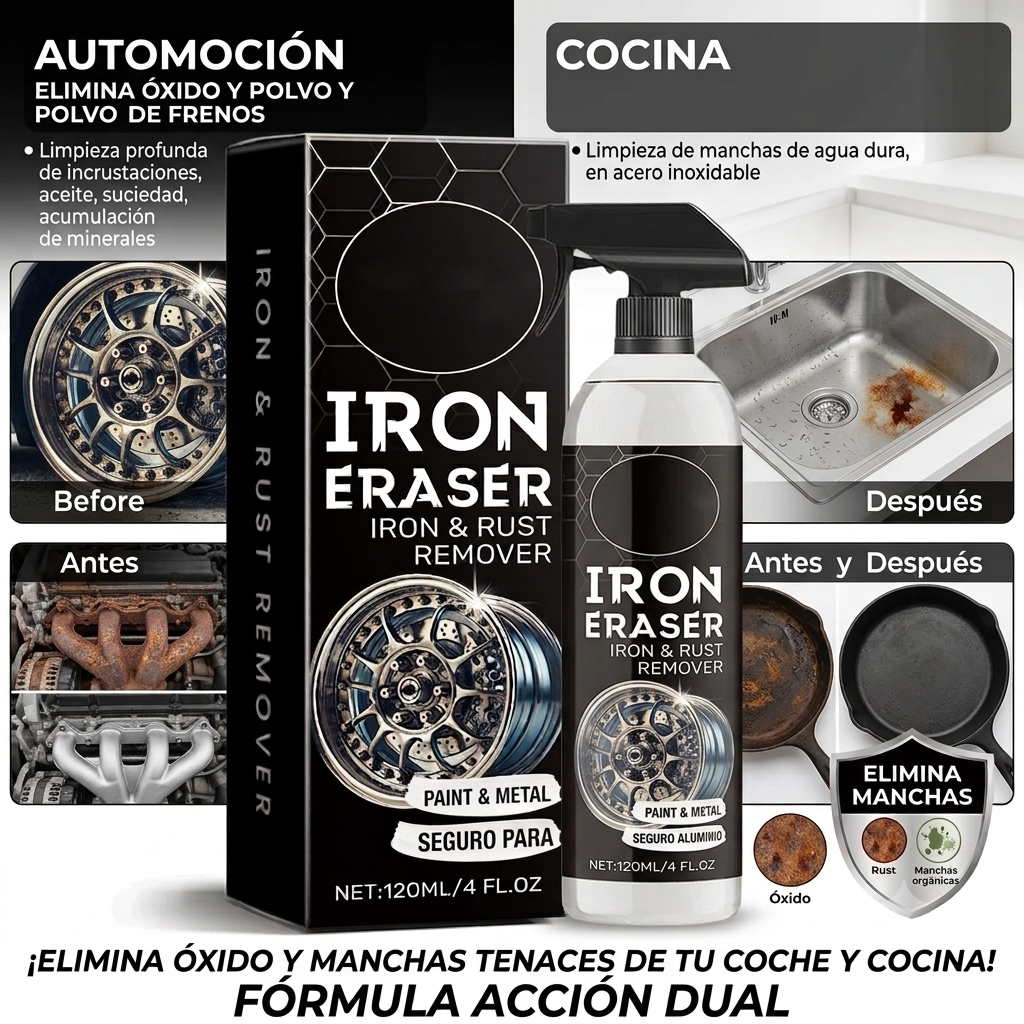 METALES PRO: ELIMINADOR DE ÓXIDO 2.0 – 1 LITRO🔥💪
