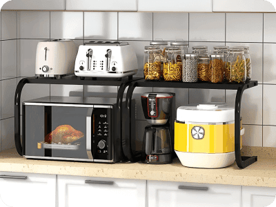 MAXIDUO: ESTANTE DE COCINA 2 NIVELES 🗂️✨