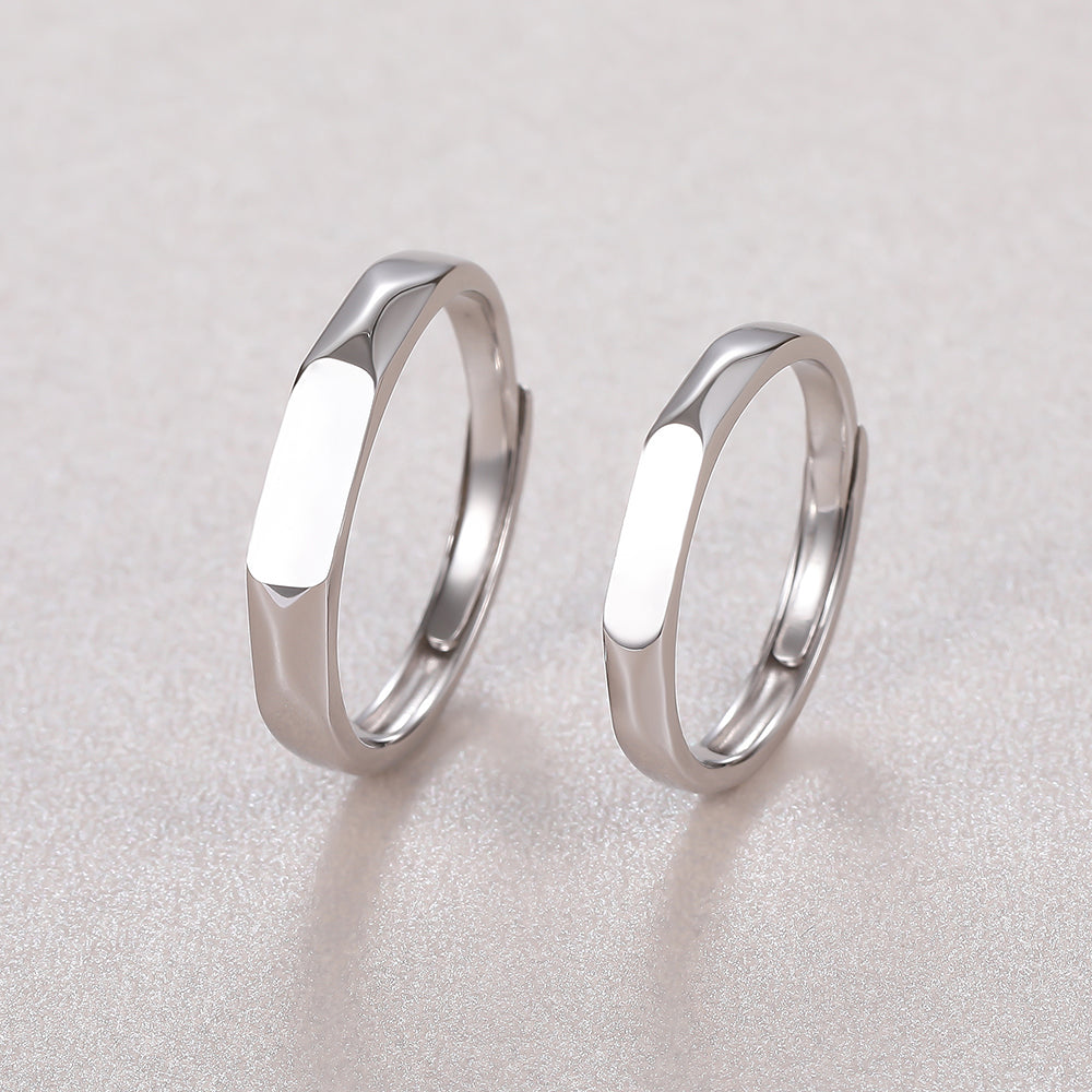 LOVE RINGS: ANILLOS EN PLATA LEY 925 PARA PAREJA✨💕