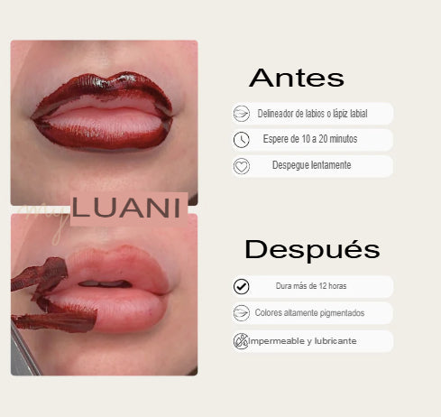 TINTAGLOW: TINTA CONTORNO DE LABIOS 1X3 🎨💄