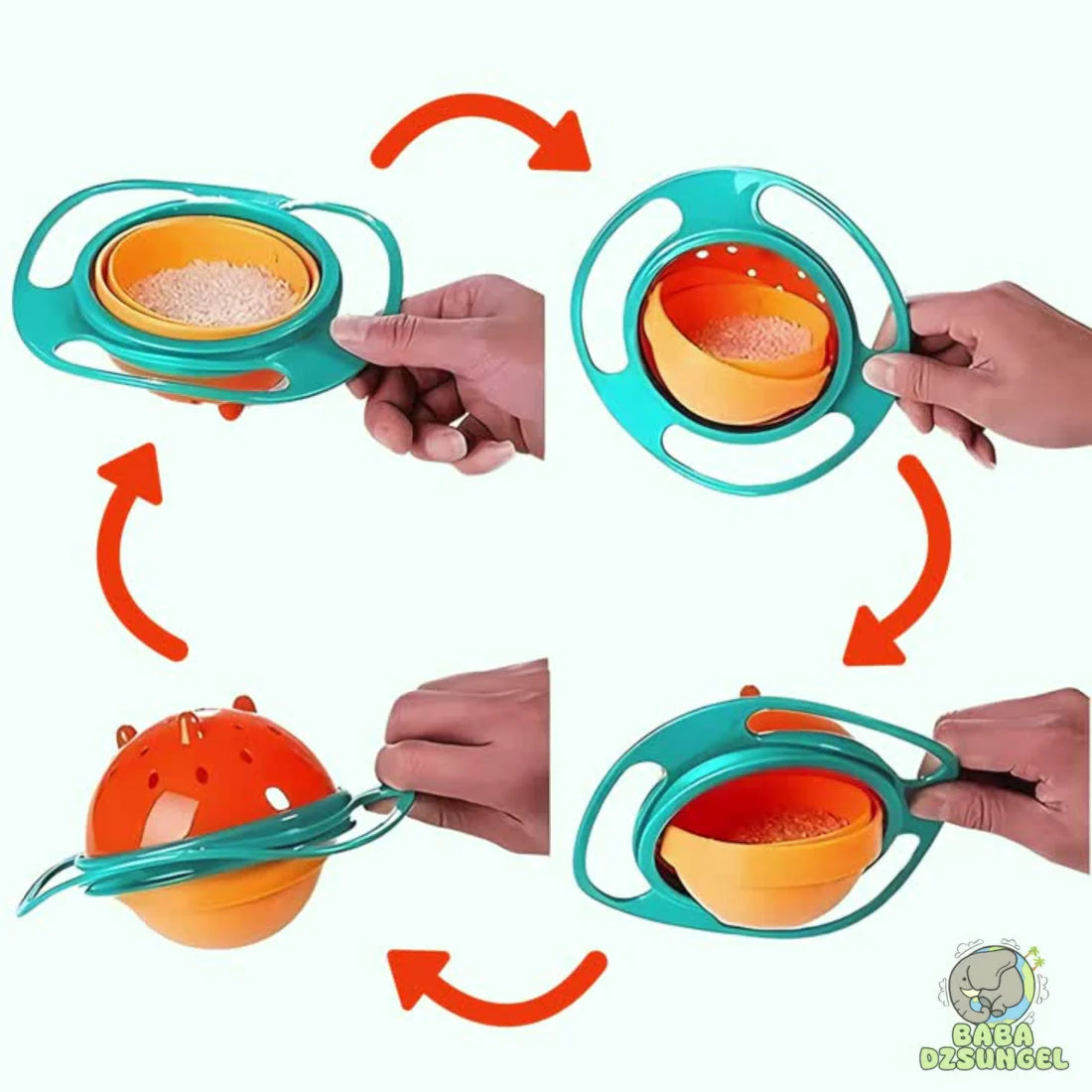 PLATOMÁGICO: PLATO QUE NO SE RIEGA PARA BEBÉ 👶🍲