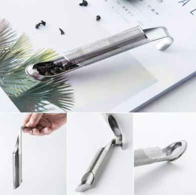 STEELSIP: DIFUSOR DE TÉ EN ACERO INOXIDABLE 2X1 🥄🍃