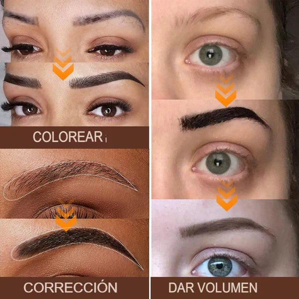 BROWSET: X2 CREMA NATURAL CEJAS LARGA DURACIÓN 🌿👑