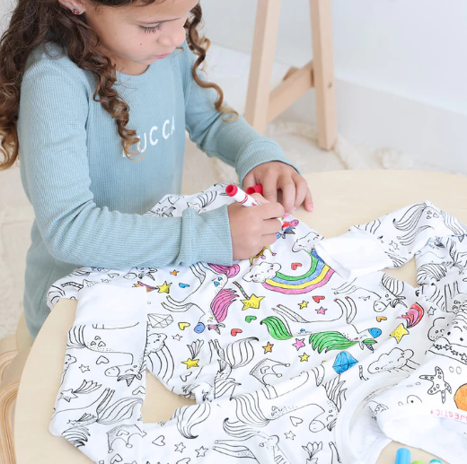 ARTPYJAMA: PIJAMA PARA COLOREAR CON ESTAMPADOS 🎨🌙
