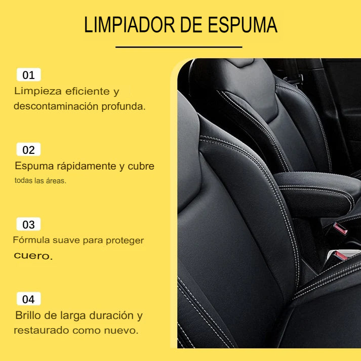 CLEAN POWER: 2X1 ESPUMA LIMPIADORA MULTIUSOS⚡🧽