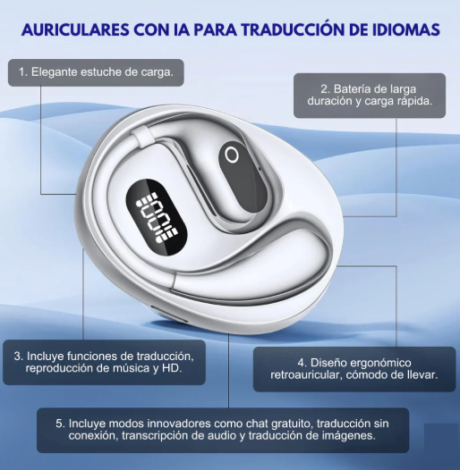 TALKBUDS: AUDIFONOS TRADUCTORES👂