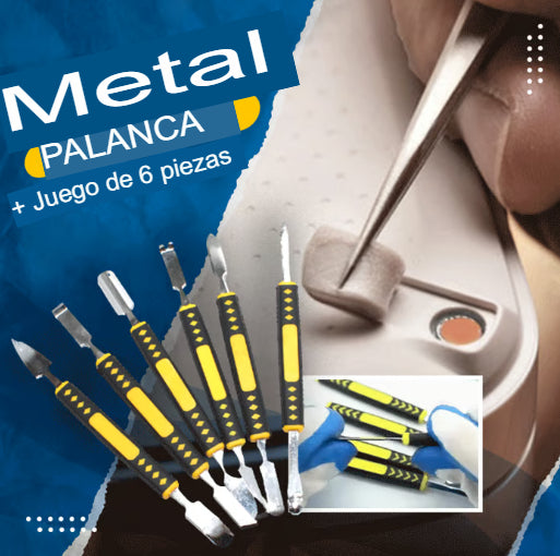TECHPRO: KIT HERRAMIENTAS PARA DESTAPAR 🛠️🔋