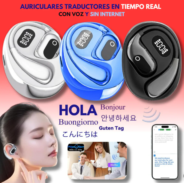 TALKBUDS: AUDIFONOS TRADUCTORES👂