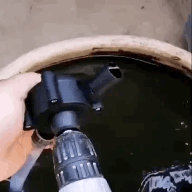 WATER-DRILL: BOMBA DE AGUA PARA TALADRO💦🔧