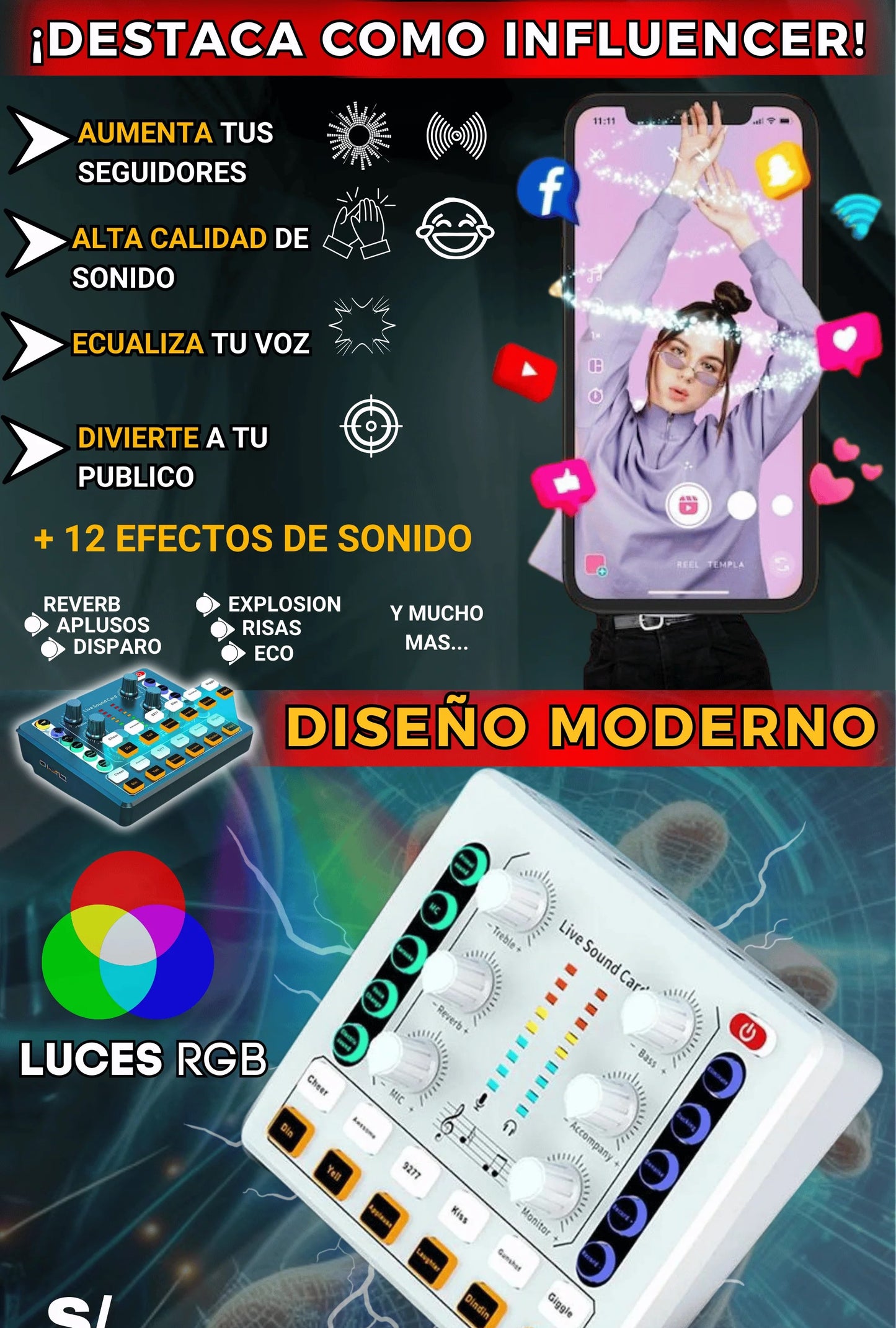 📸 KITSTREAM: KIT DE TRANSMISIÓN PARA REDES SOCIALES🎙️