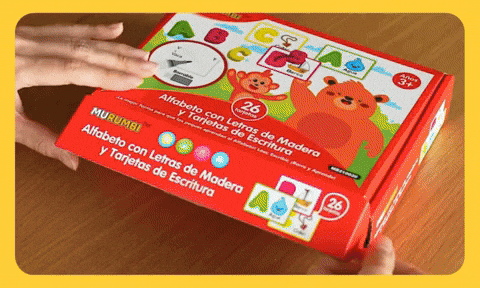 ABCWOOD: ABECEDARIO DE MADERA ✏️📚