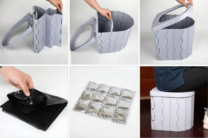 EASYLOO: INODORO PORTÁTIL 🚽✨