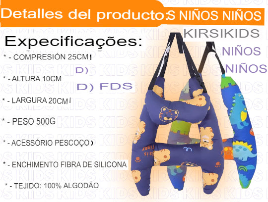 TRAVELSNUG: COJÍN VIAJERO PARA CARRO 🚗💤