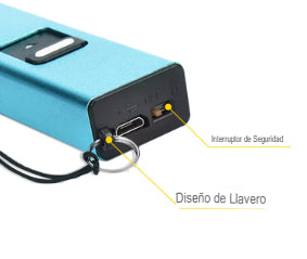 DEFENSASEGURA: TASER CON LINTERNA ⚡🔦