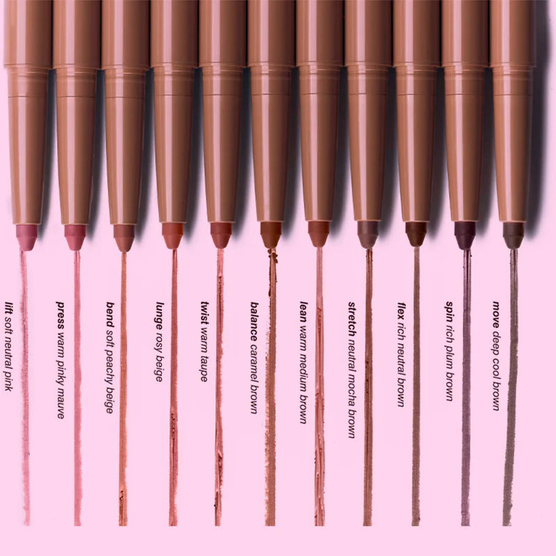 LIP LINER: 2X1 DELINEADOR CON PÉPTIDOS DE DOBLE PUNTA🔥💋