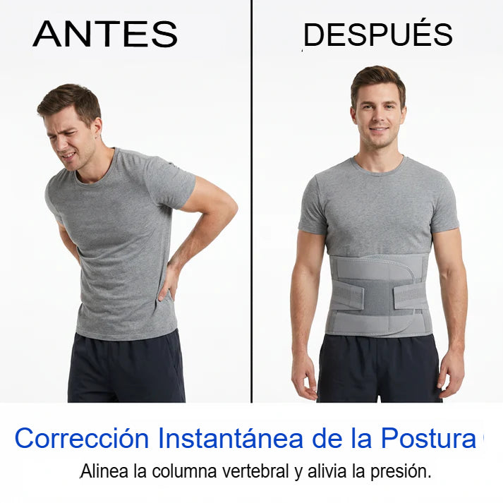 BACKFIX 360: CINTURÓN SOPORTE LUMBAR🧍♂️