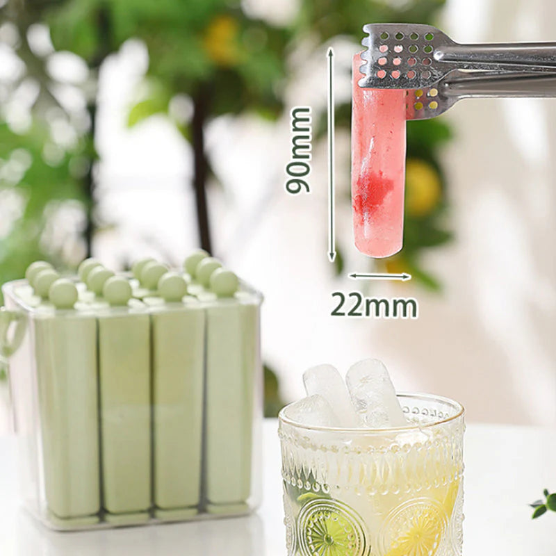 ICE POP MASTER: X12 MOLDE DE SILICONA PARA PALETAS 🔥💎