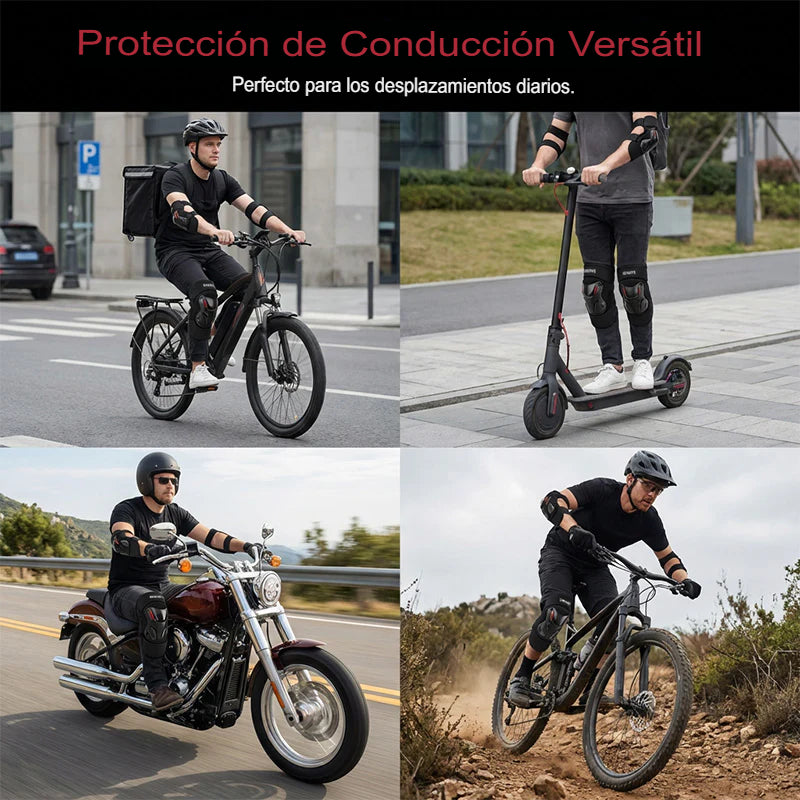 RODILLERAS PARA MOTO Y TRABAJO 🏍️🦵