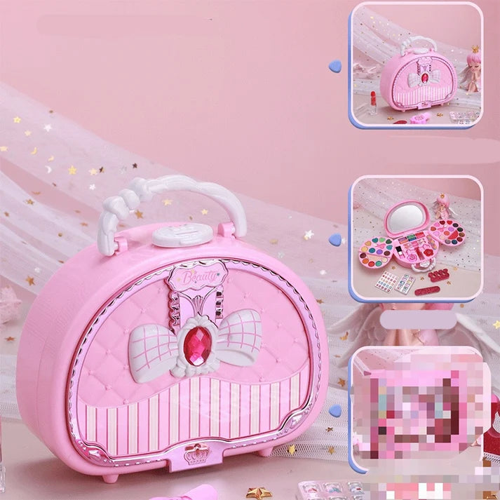 SET DE MAQUILLAJE LAVABLE PARA NIÑAS 💄🎀