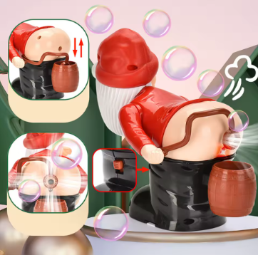 SANTABUBBLES: MAQUINA DE BURBUJAS PAPÁ NOEL 🎄💨