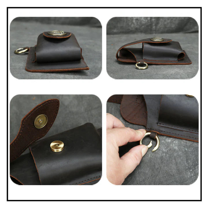 ALFA BAG: RIÑONERA MACHO ALFA EN CUERO💼💎