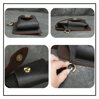 ALFA BAG: RIÑONERA MACHO ALFA EN CUERO💼💎