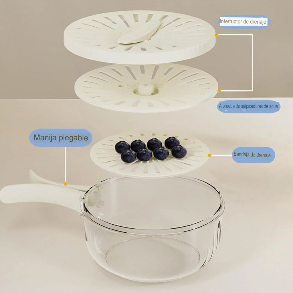 FRUITYDRAIN: CESTA DRENAJE PARA FRUTAS 🥝💧