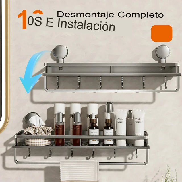 CLEANHOOK: PERCHA DE BAÑO CON VENTOSAS 🛁💨