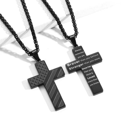 CRUZ INFINITA: COLLAR DE CRUZ 🧔✝️