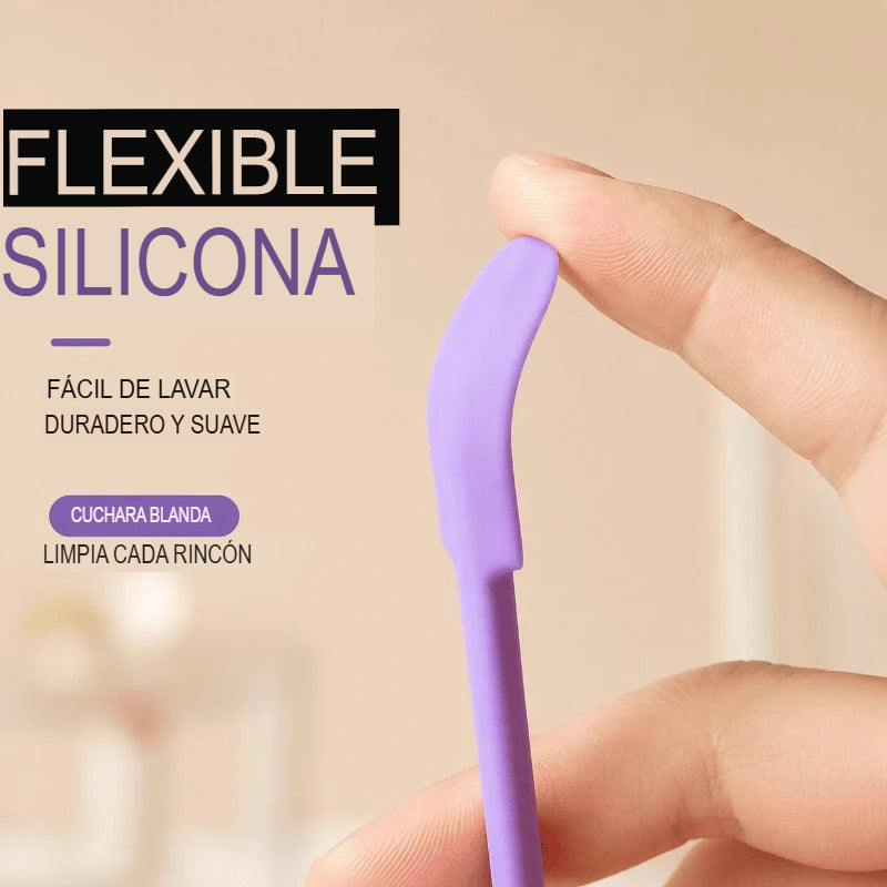 SILICONE REACH: KIT X3 CUCHARAS DE SILICONA MULTIPROPÓSITO 💫🫙