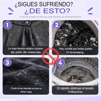 KIT X3 ATRAPA PELOS PARA LAVADORA 🧺🐾