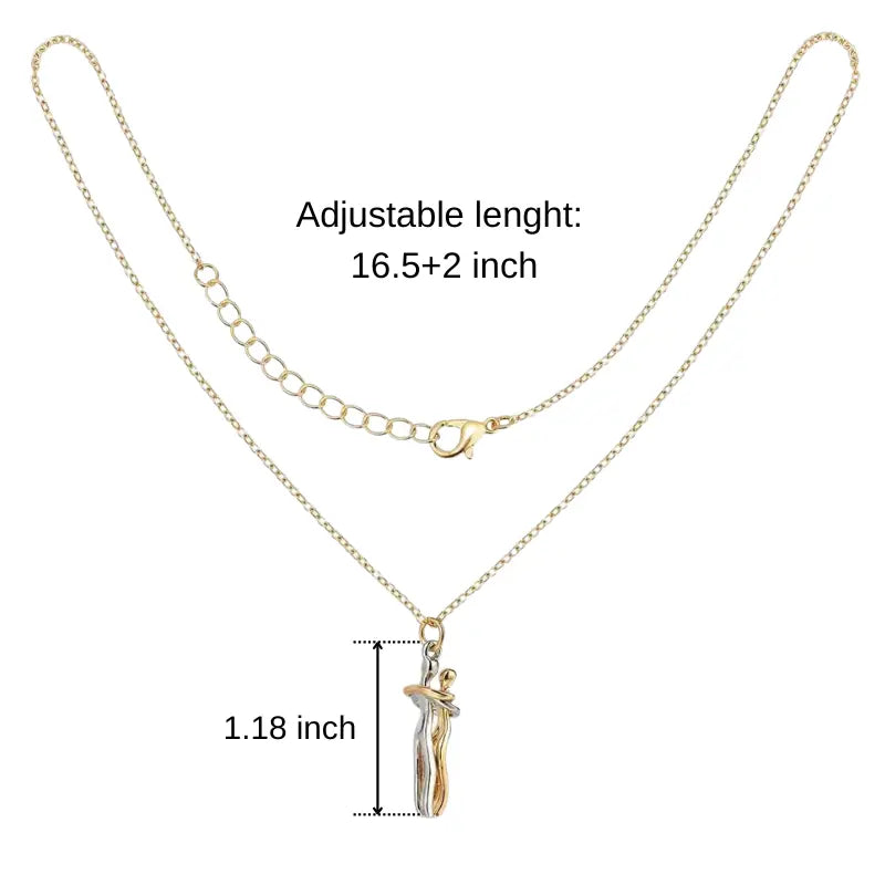 FOREVERSTEEL: COLLAR DE ABRAZO PARA PAREJAS 💑✨