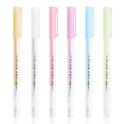 GLUE STICK SET X 6: LÁPICES DE PEGAMENTO 🖍️✨
